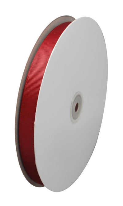 CRASPIRE Grosgrain Ribbon, Dark Red, 3/8 inch(10mm), about  100yards/roll(91.44m/roll)